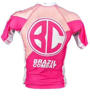 Rash Guard New Age Manches Courtes Rose