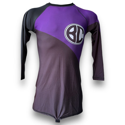 Body New Age Preto e Roxo