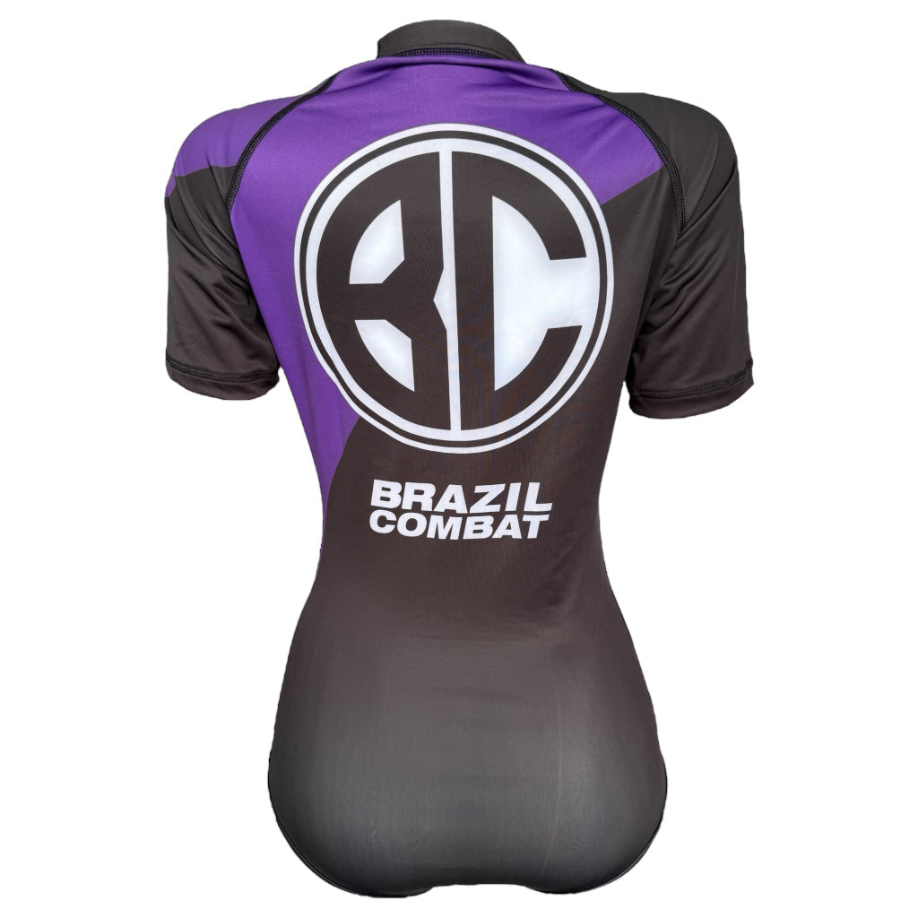 Body New Age Preto e Roxo