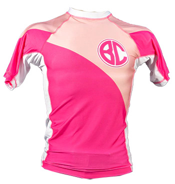 Rash Guard New Age Manches Courtes Rose